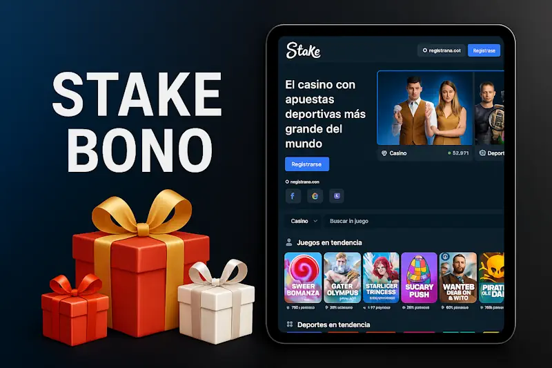 Información actualizada sobre Stake bono 2026